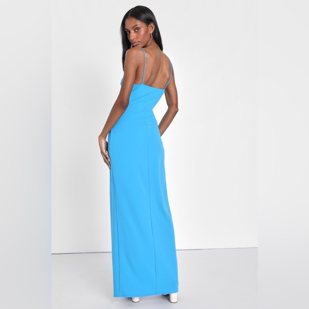 Lulu’s | Sweetest Admirer Maxi Dress *flaw - Picture 3 of 10